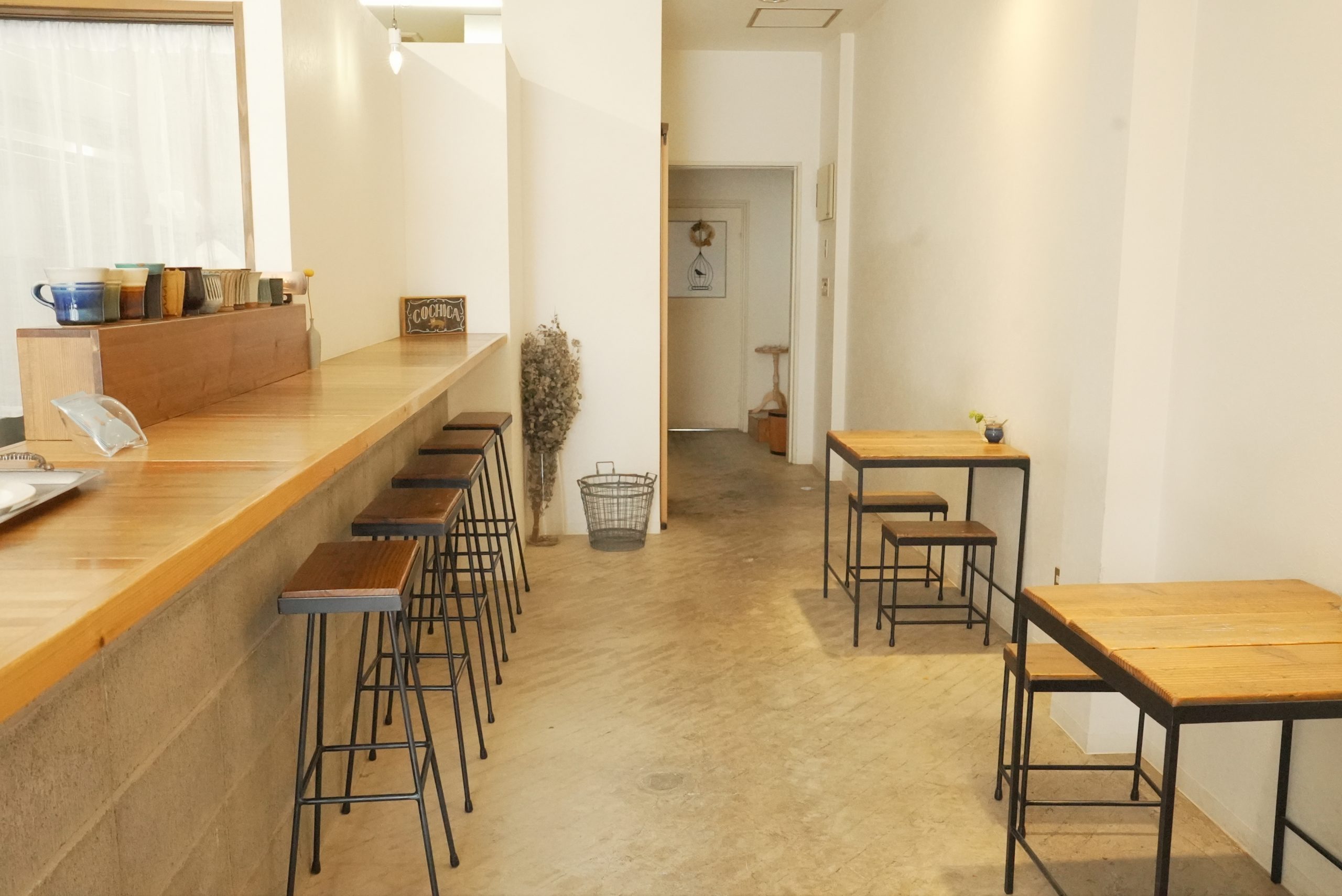 「コチカ」のカフェスペース